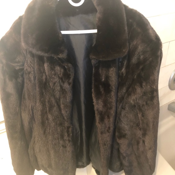 Authentic mink fur coat - Picture 4 of 6